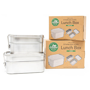 Lunch Box - Lunch Box With Compartments Practical Bento Box With Stainless  Steel Container And Handle. Two-layer Lunch Box, Breakfast Box, Picnic Trip